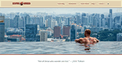 Desktop Screenshot of escapingabroad.com